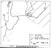 CRG T12-3 Lost Johns Drainage Routes